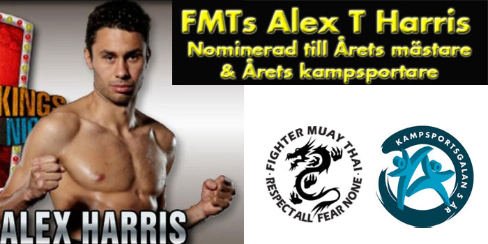 Alex T Harris Nominerad Kampsportsgalan