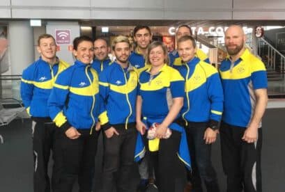 Jujutsulandslagets träningsläger på fighter centre