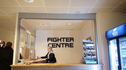 Jobba på fighter centre
