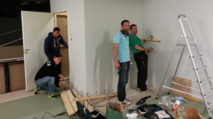 Arbetsdag måndag den 17 juli