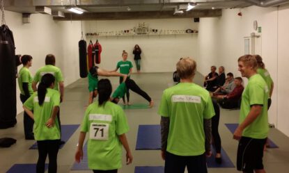 Stadskampen på fighter centre