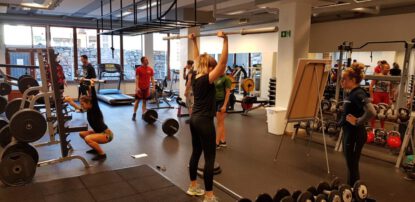 Elitläger med helena hugosson på fighter centre