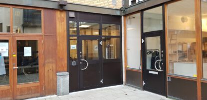 Ny ytterdörr monterad