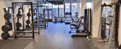 Ny utrustning i gymmet