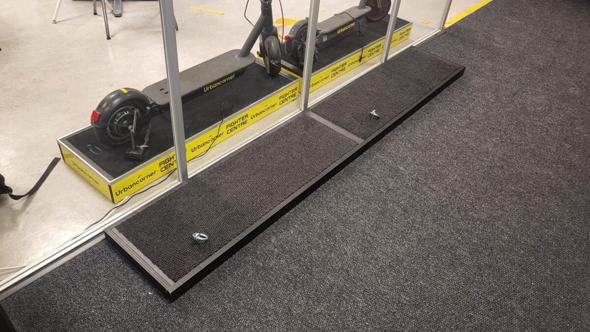 Elsparkcykelparkering