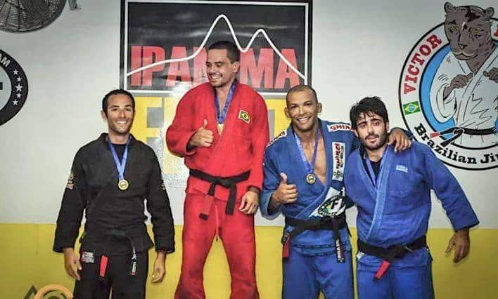 Ricardo nogueira gästinstruktör på gladius bjj