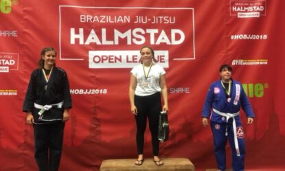 Två guld och ett silver på halmstad open