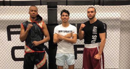 Boxning på fighter centre!