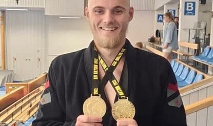 3 guld på bjj nation tournament #3