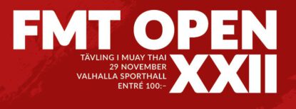Fightcard fmt open 22  ***uppdaterat 14:33 26/11***