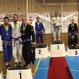 Sju medaljer för gladius bjj på nordic bjj open idag
