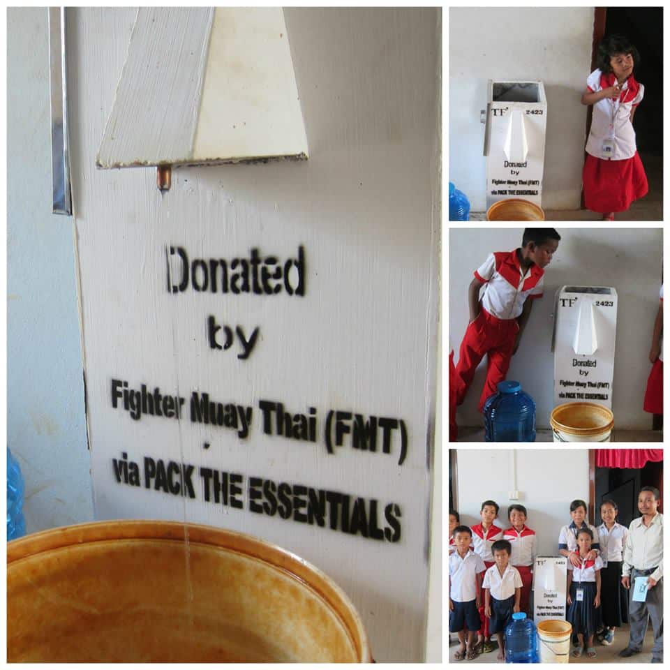 Fmts donering till smiling hearts organisationen i kambodja