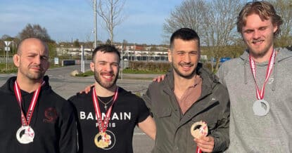 Medaljer på danish open bjj 2023