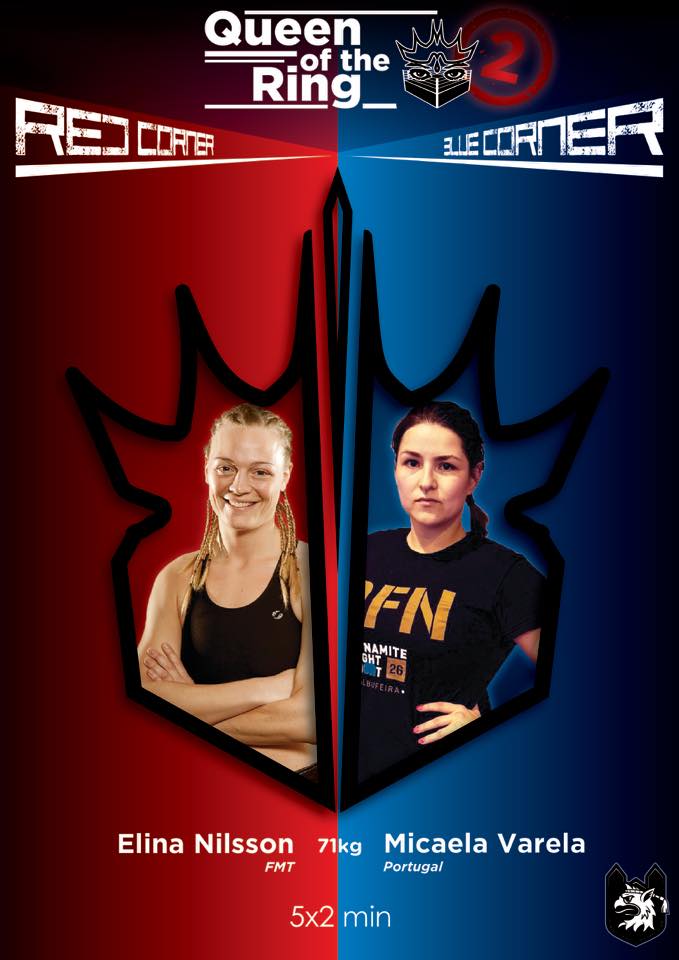 Elina nilsson på queen of the ring 2