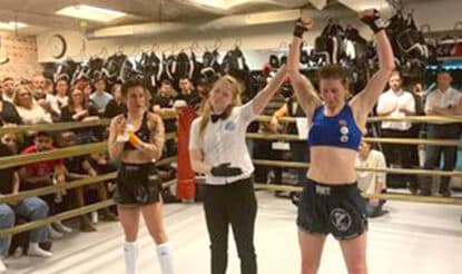 Vinst i k1 debut för evelina wikner