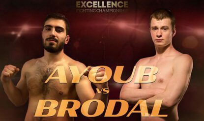 Excellence Fighting Championship III Alexander Brodal fc format