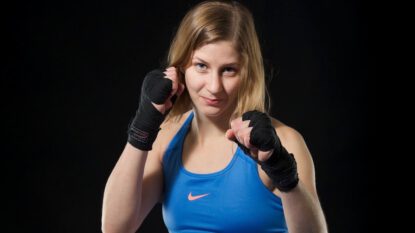 Evelina wikner på queen of the ring ii
