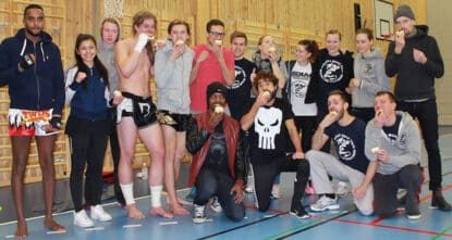 Fyra vinster för fighter muay thai på frontier open