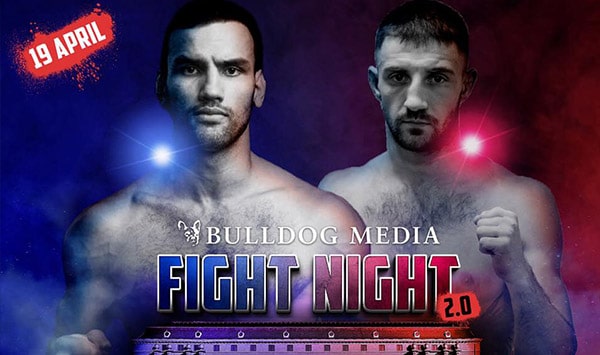 Fightcard sahil siraj - fight night 2.0