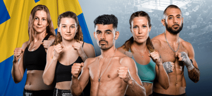Fighter centre på sm i thaiboxning