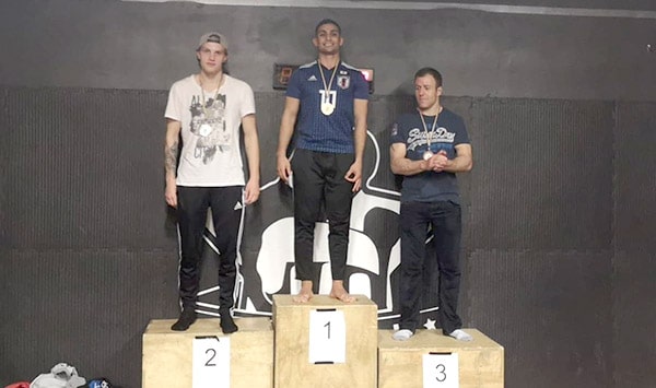 3 medaljer för gladius bjj på fit4fight open