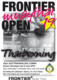 Frontier muay thai open 19