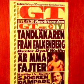 Gladius dexter dyall wallin, både tandläkare & mma-fighter