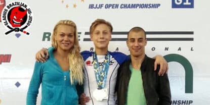 Många medaljer för gladius på no-gi & gi em i rom