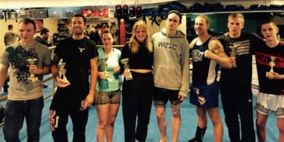 Storslam för fighter kickboxning på sm