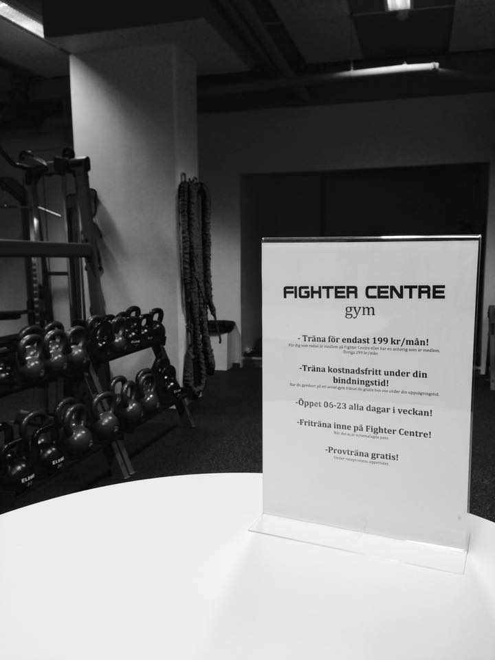Fighter centre gym invigt!