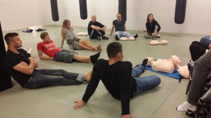 Hlr-kurs på fighter centre