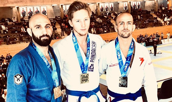 Guld, silver och brons på ibjjf berlin open