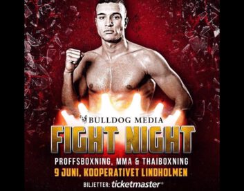 Otman boujrad fightas på bulldog media fight night