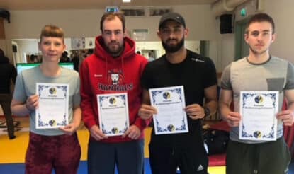 Fyra nya poängdomare i kickboxning