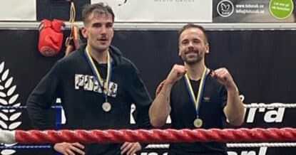 Årets första kickboxningstävling