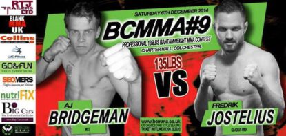 Fredrik jostelius och dexter dyall wallin fightas i england