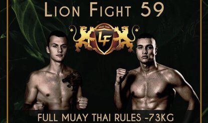 Otman boujrad på lion fight 59