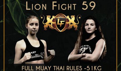 Ny motståndare för tove på lion fight