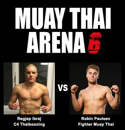 Första matchen för muay thai arena 6 är annonserad