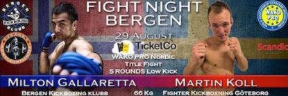 Martin koll i wako titelmatch