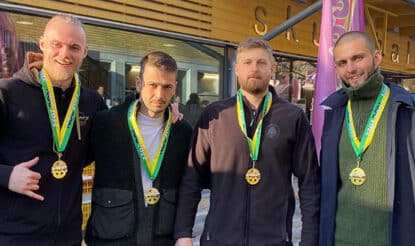 Guld på nordic bjj open championships - spring 2022