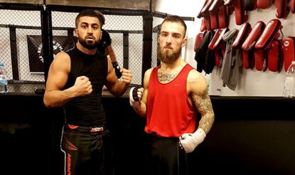 Match för navid och nermin på coloseum