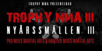Resultat trophy mma - nyårssmällen ii