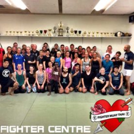 Fullt ös på fighter muay thai!