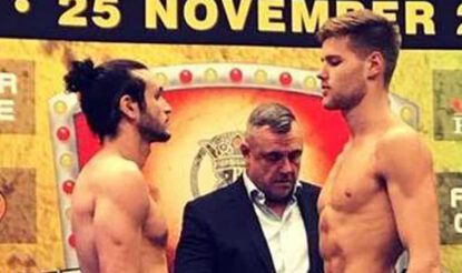 Otman boujrad invägd och redo för rumble of the kings