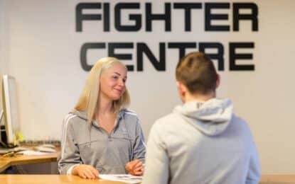 Fighter centre söker receptionspersonal