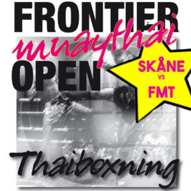 Fmt har 13 st matcher på frontier muaythai open!