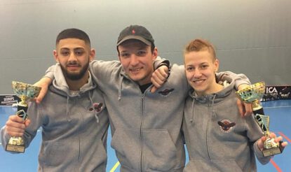 Medaljregn för fbk på sm