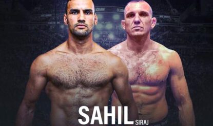 Match för sahil på bulldog fight night 9