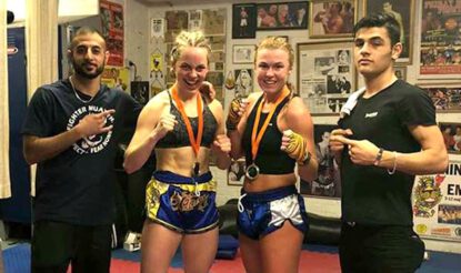 Vinst för emma & johanna på suk onechai muaythai 17